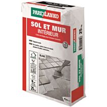 Colle carrelage sol et mur intérieur blanc 25 kg - PAREXLANKO